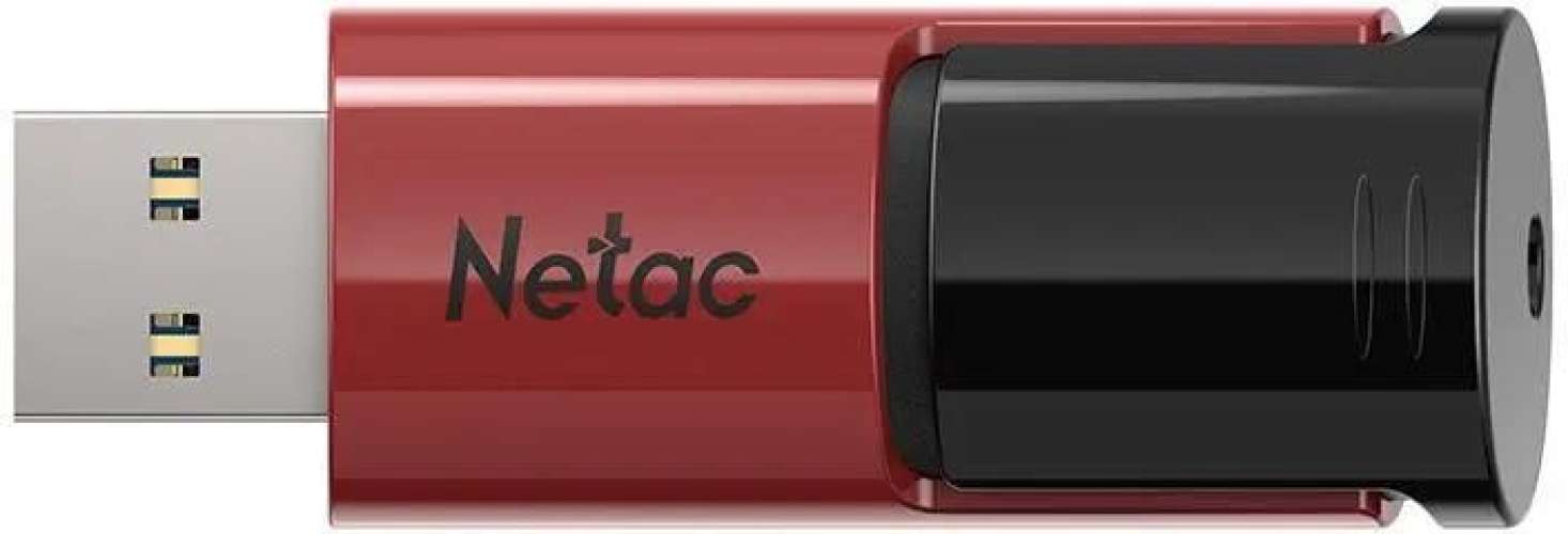Флешка USB NETAC U182 512ГБ, USB3.0, красный и черный [nt03u182n-512g-30re]